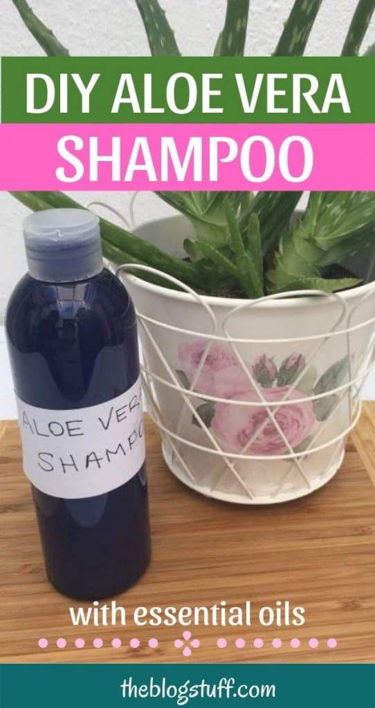 Homemade aloe vera shampoo recipe for hair loss